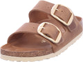 Birkenstock Women's Arizona Big Buckle Mule in brown