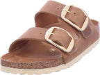 Birkenstock Women's Arizona Big Buckle Mule in brown