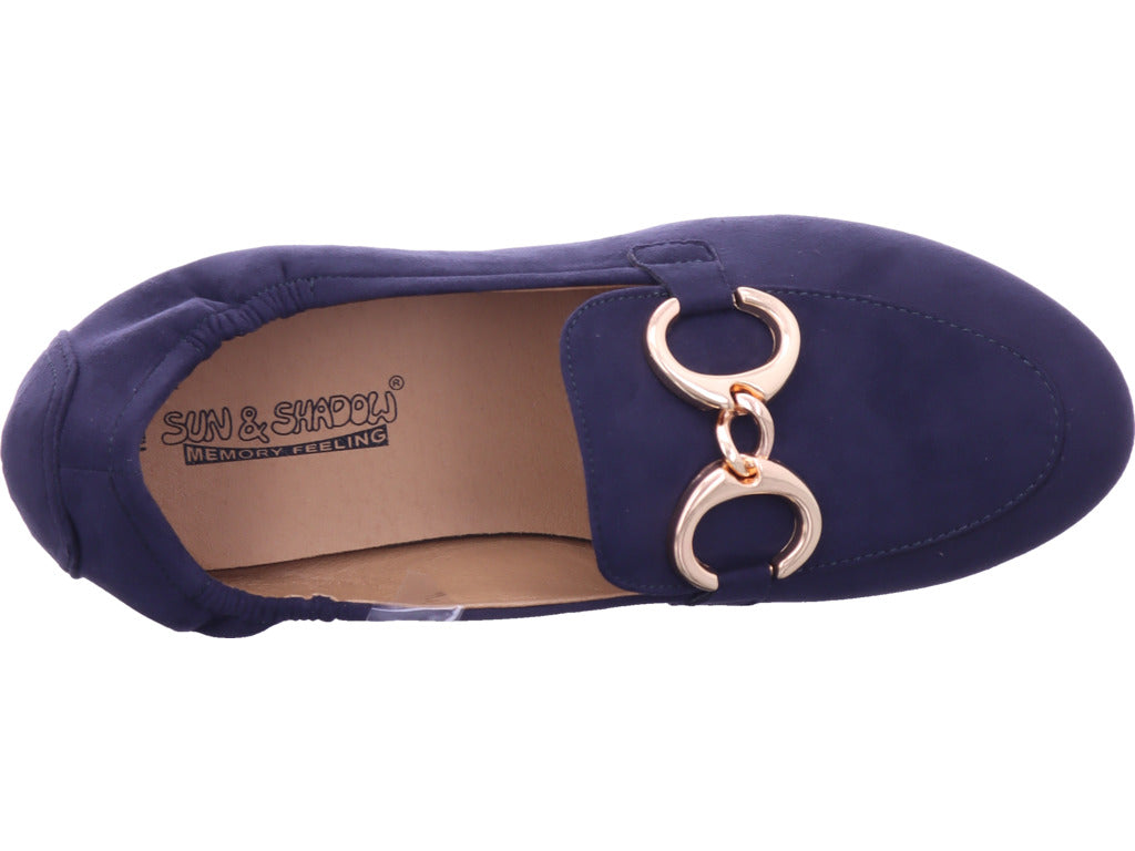 Dámské lodičky Shoe-world v modré barvě