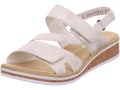 Rieker Damen Sandalette Fsk Damen Sandalen in beige