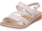 Rieker Damen Sandalette Fsk Damen Sandalen in beige