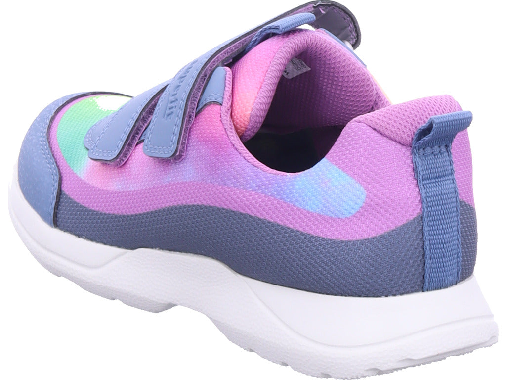 Superfit Mädchen  Halbschuh Synthetik \ Rush in blau