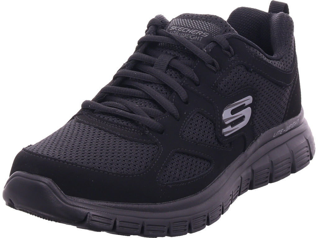 SKECHERS Men's Sneakers Burns Agoura in Black