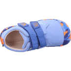 Affenzahn Jungen Barfußschuhe Prewalker Leather Walky in blau