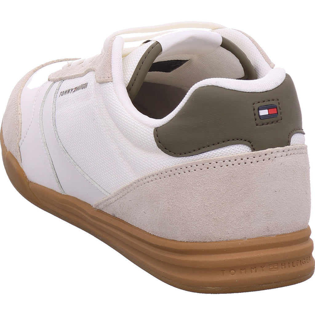 Tommy Hilfiger Men's Sneakers Lopro Lth Mix Rwb in White