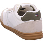 Tommy Hilfiger Men's Sneakers Lopro Lth Mix Rwb in White