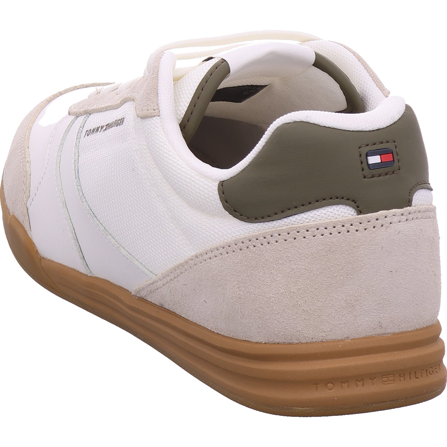 Tommy Hilfiger Men's Sneakers Lopro Lth Mix Rwb in White