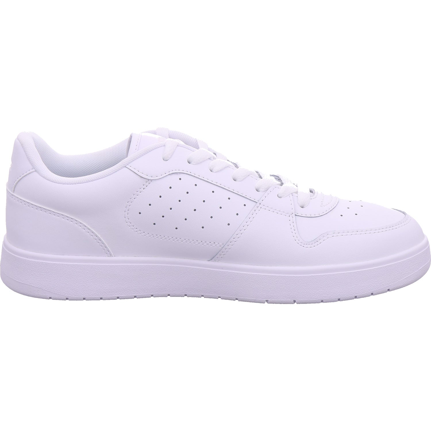 Lacoste Men's Low Top Mens Court Ace Sneakers in white