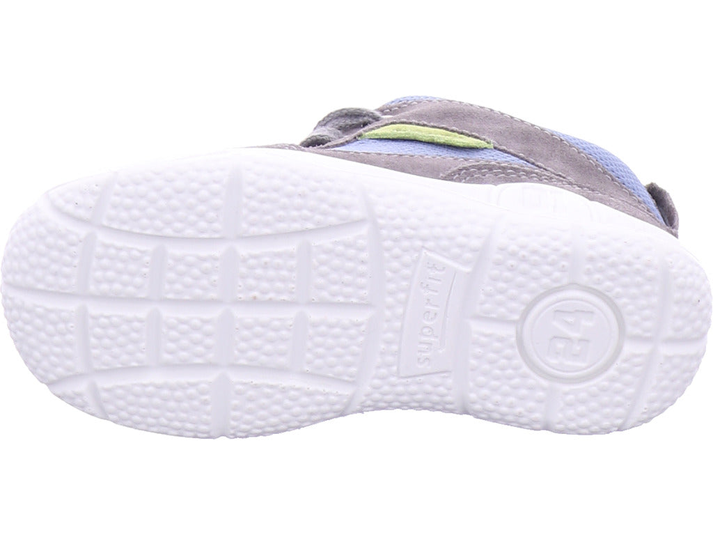 Superfit Jungen Halbschuh Stiefelette Leder \ Universe in grau