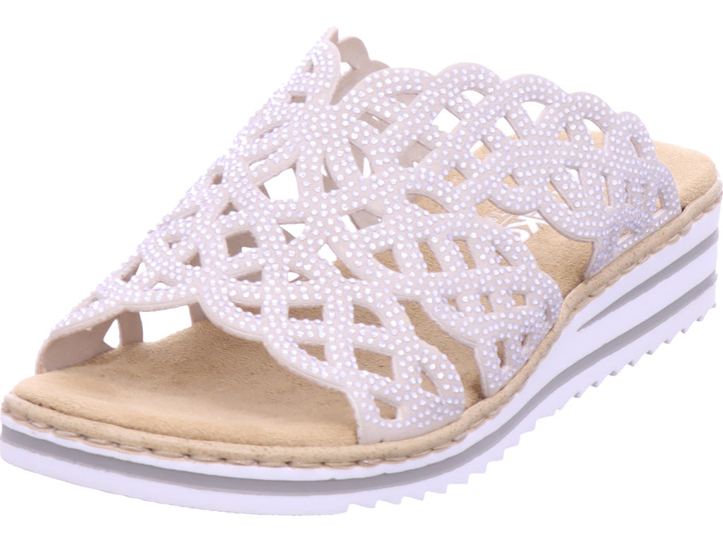 Rieker Women's Mule Fsk Women's Sandals in beige