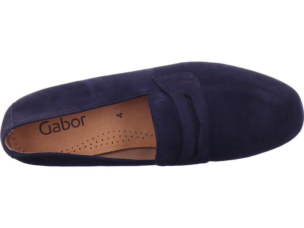 Gabor Damen Slipper  in blau