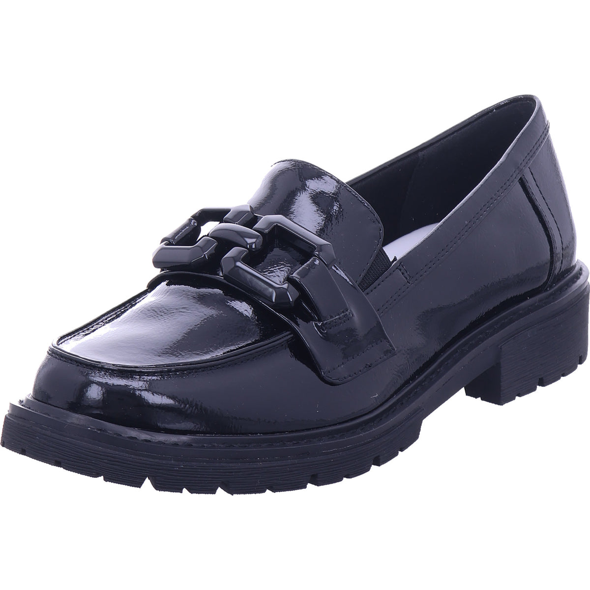 Jana Damen Slipper  in schwarz