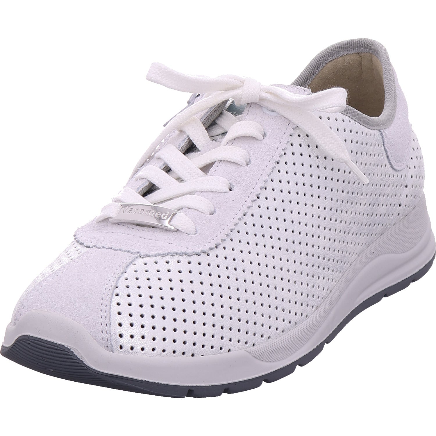 Varomed Damen Halbschuh Windsor Summer Sneaker in silber