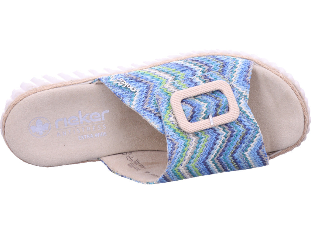 Rieker Women's Fsk Women's Sandals in blue