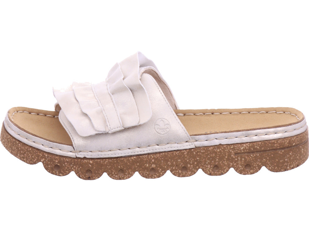 Rieker Women's Mule in Beige