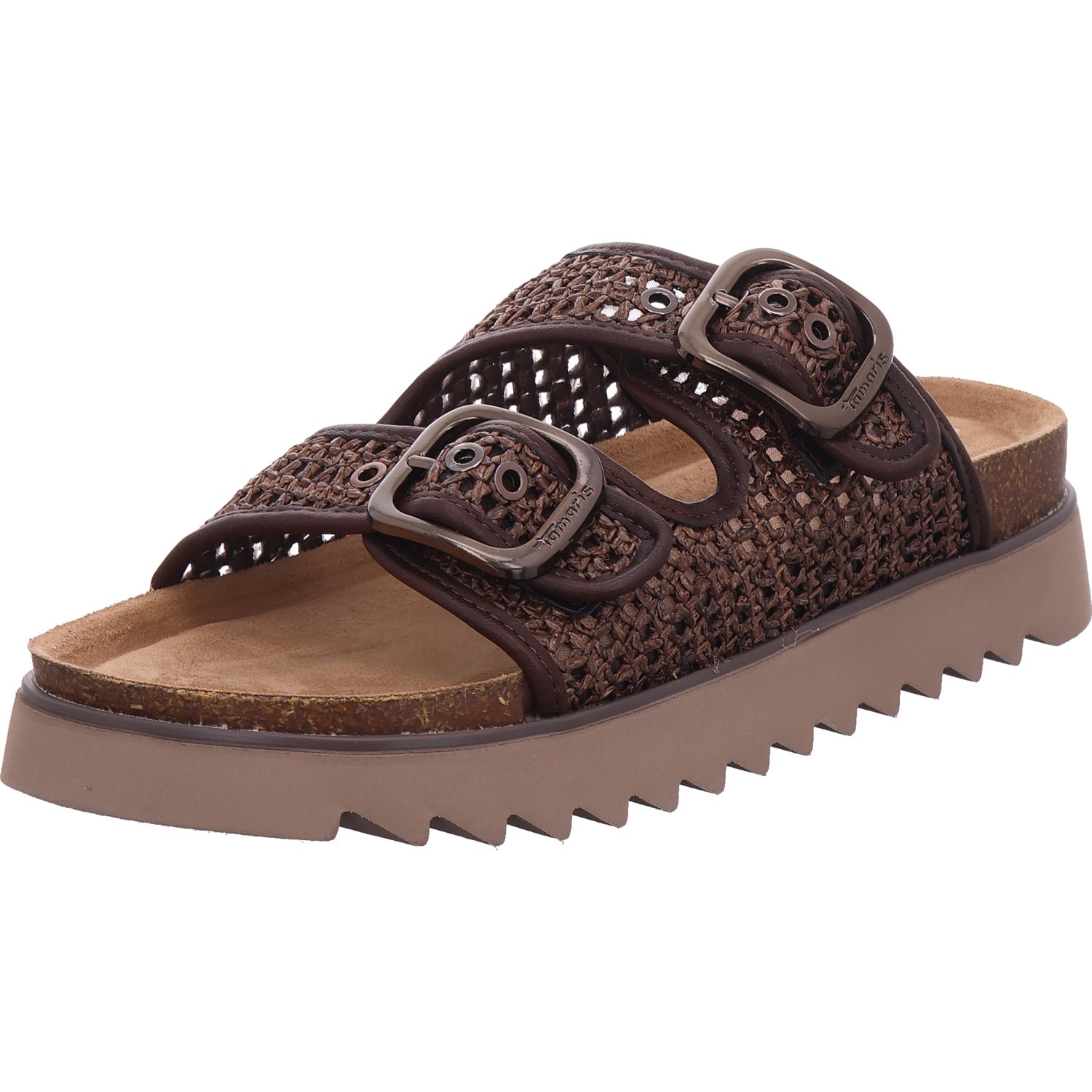 Tamaris Damen Pantolette  in braun