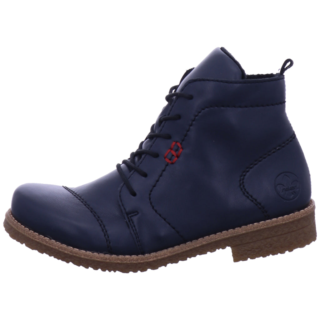 Rieker Damen Stiefel Hwk Damen Stiefel in blau