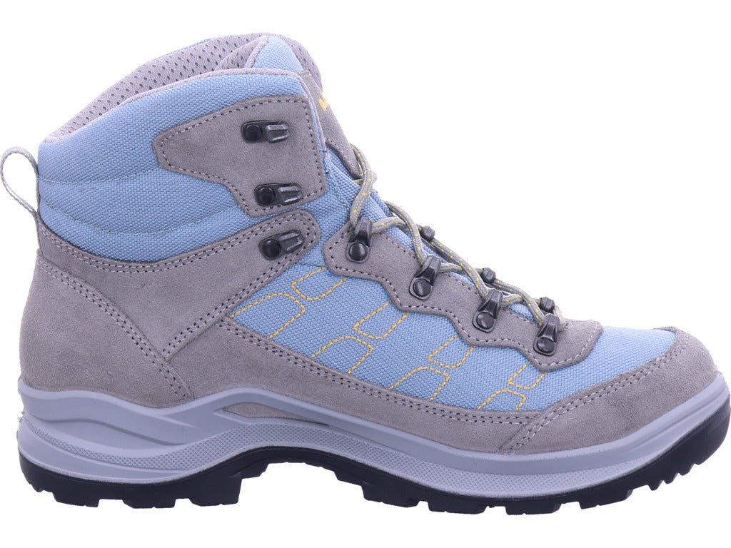 Dámské turistické boty Lowa Corus GTX Mid Ws v šedé barvě