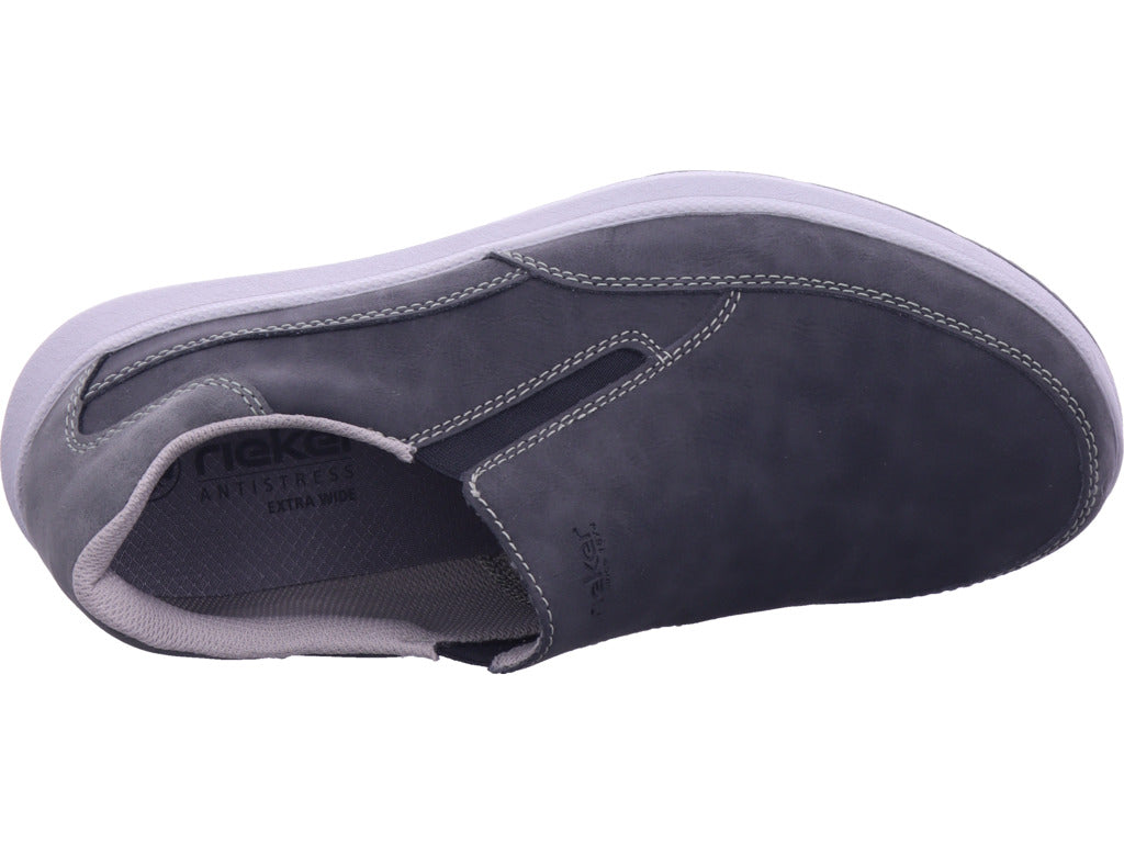 Rieker Men's Loafers Extra Wide in black