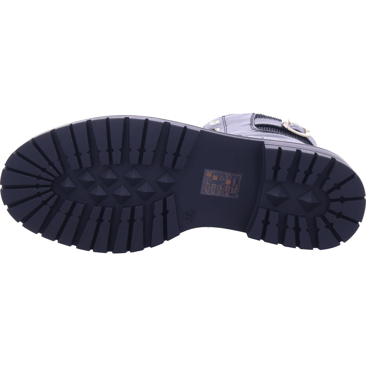 Shoe-world Damen Stiefel  in schwarz