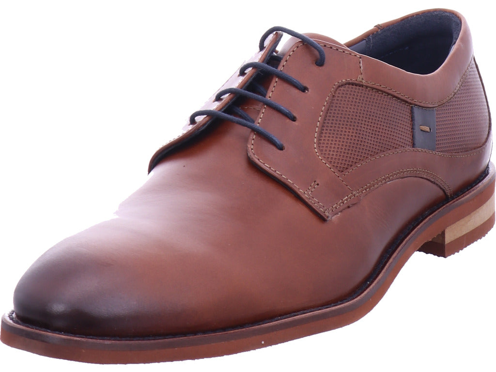 Mustang Herren Businessschuh Kastanie Metrometro in braun