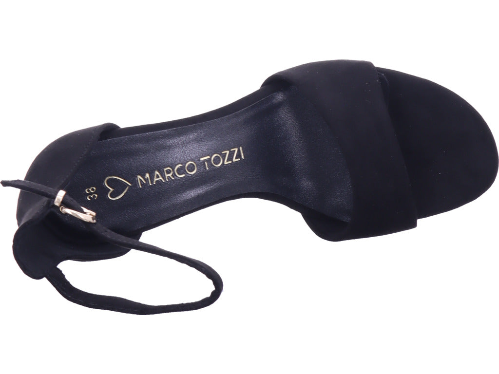 Marco Tozzi Damen Sandale  in schwarz