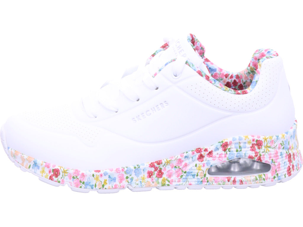 SKECHERS Damen Sneaker Uno Majestic in weiß