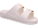 Birkenstock Damen Badeschuh Arizona Big Buckle Eva in weiß
