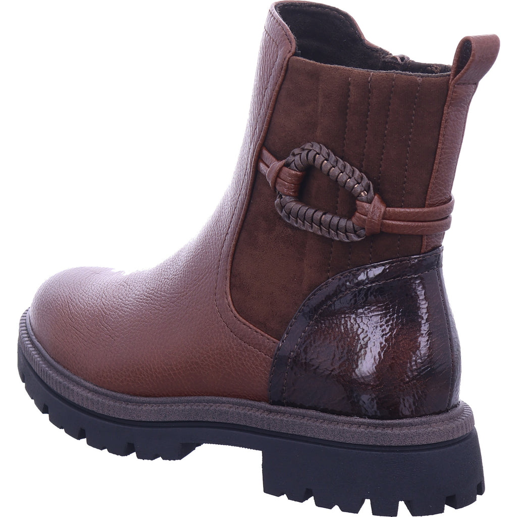 Marco Tozzi Damen Stiefelette  in braun