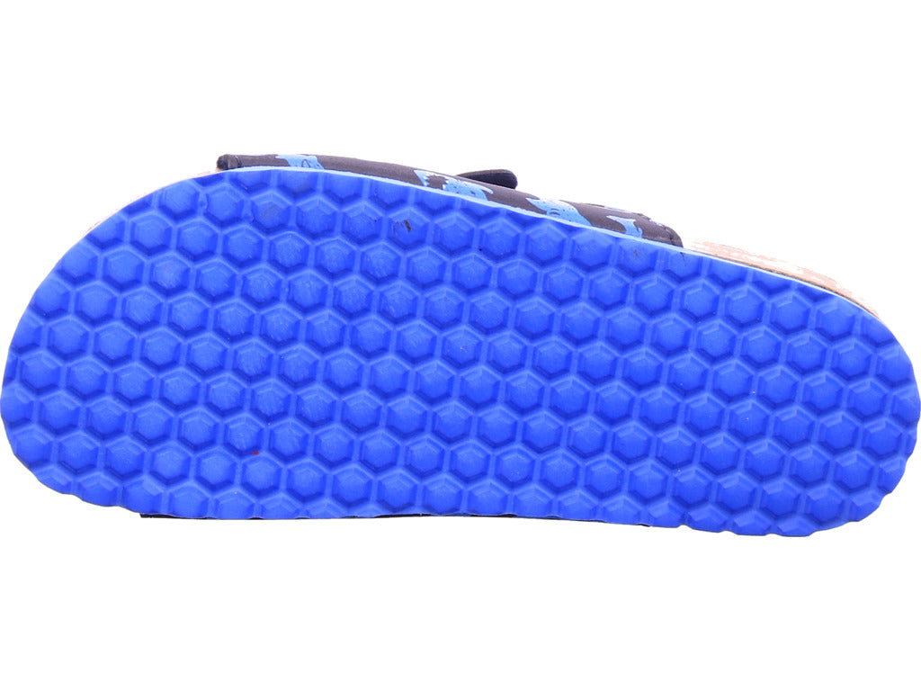 Indigo  Pantolette Bio Kinder in blau