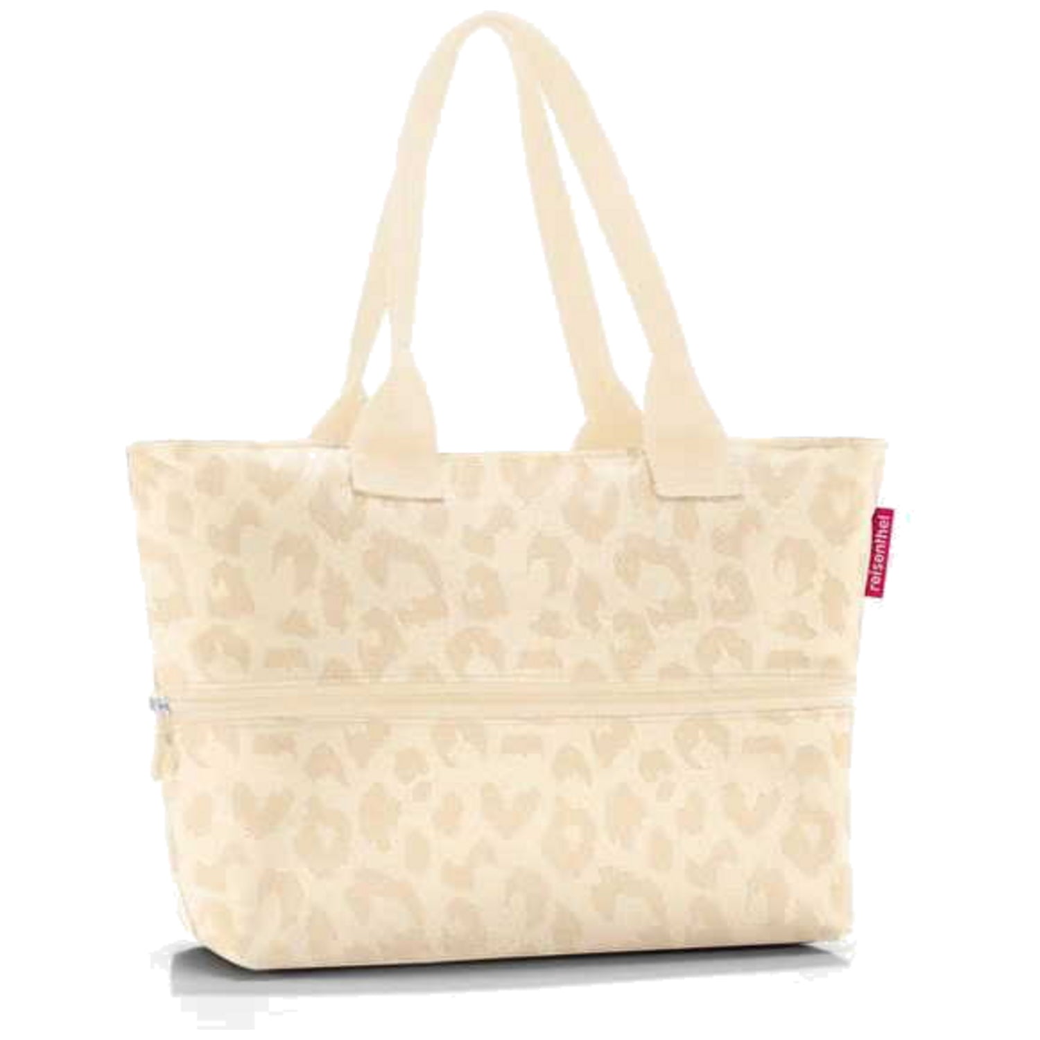 Reisenthel kabelka Shopper E1 Leo Vanilla v béžové barvě
