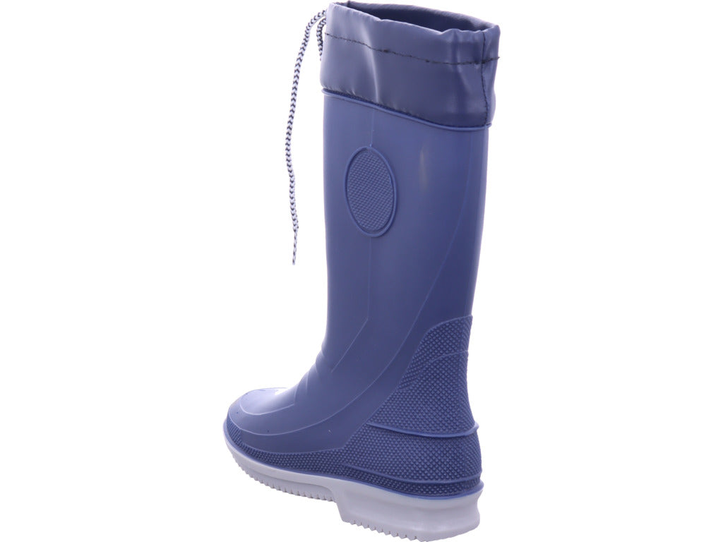 BOLD Unisex - Erwachsene Gummistiefel Mit Stulpe in blau