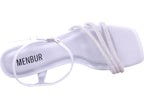 Menbur Damen Sandalette  in silber
