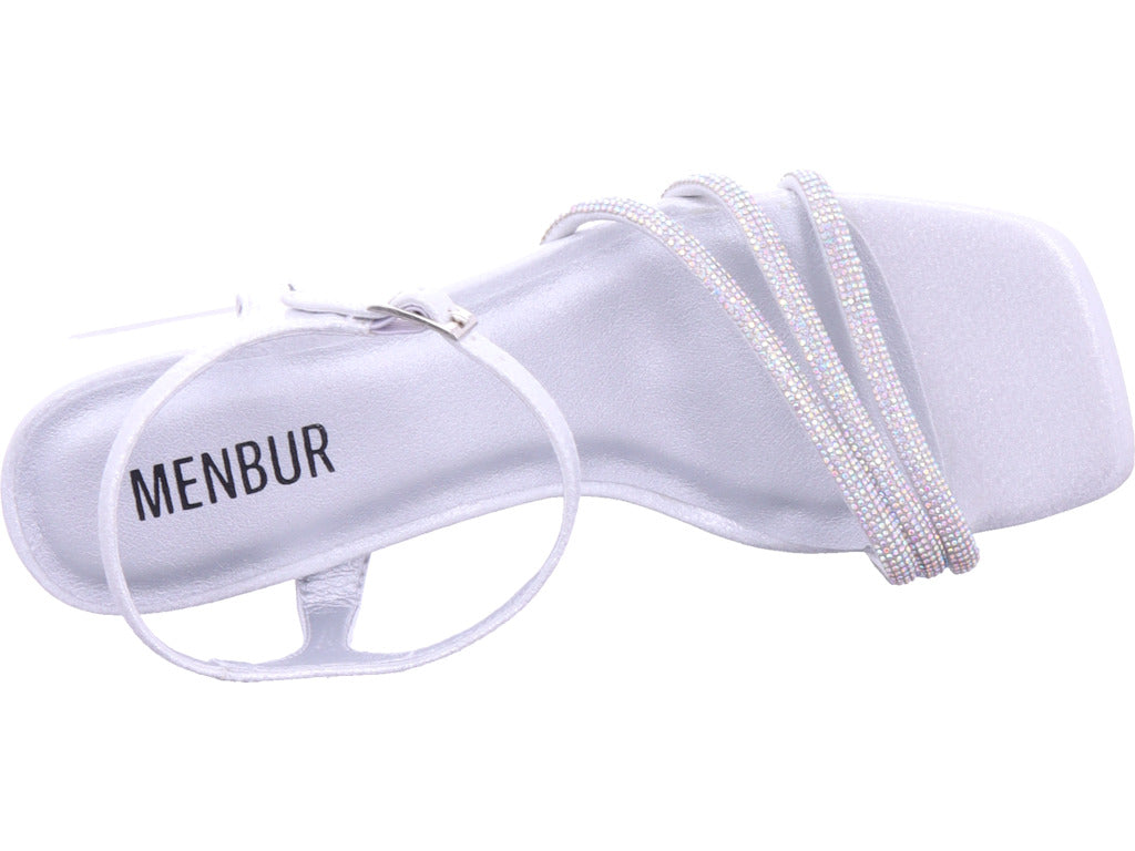 Menbur Damen Sandalette  in silber