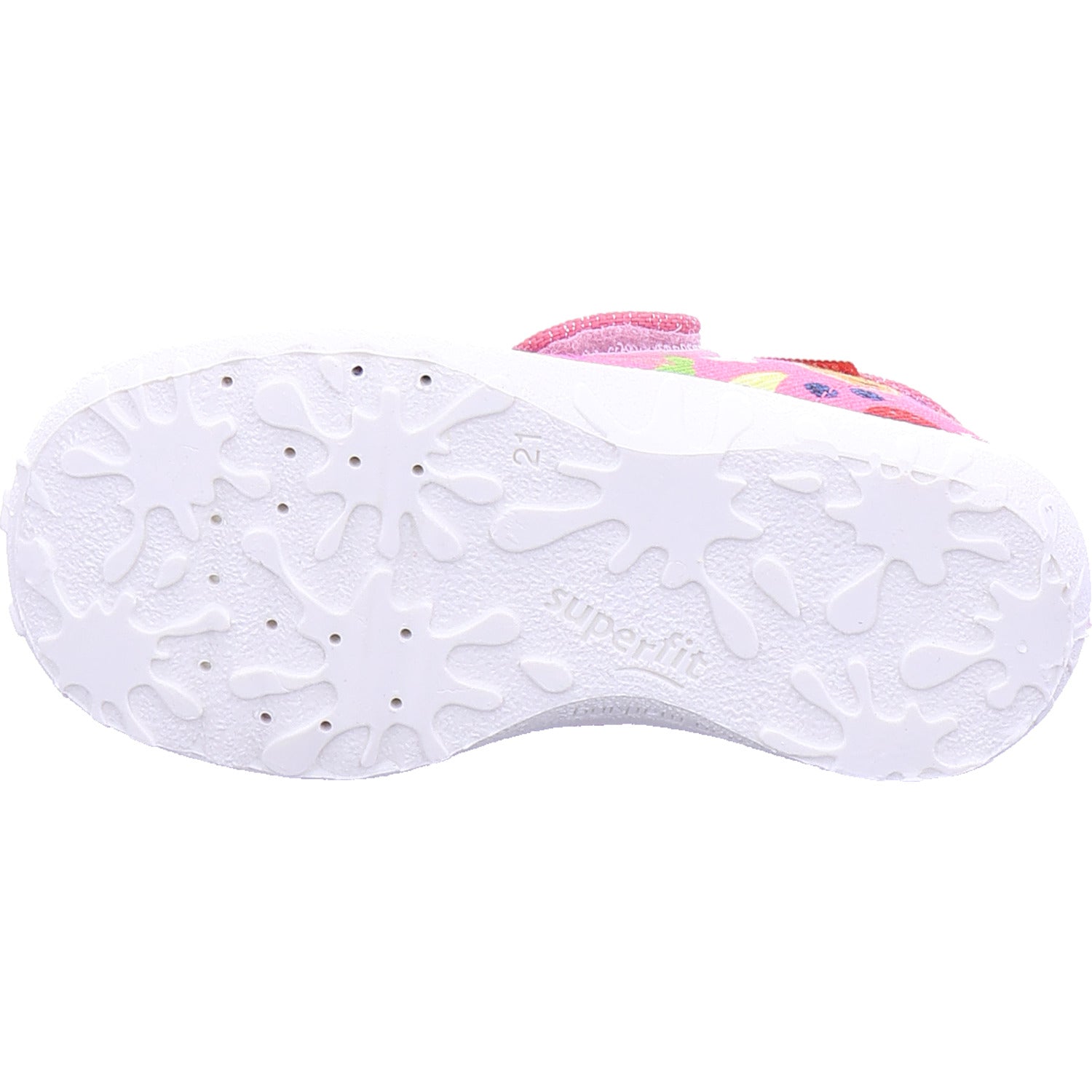 Superfit girls' slipper Spotty in red