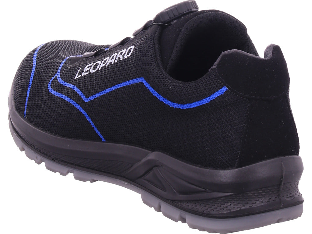 Leopard Herren Arbeitsschuh  in schwarz