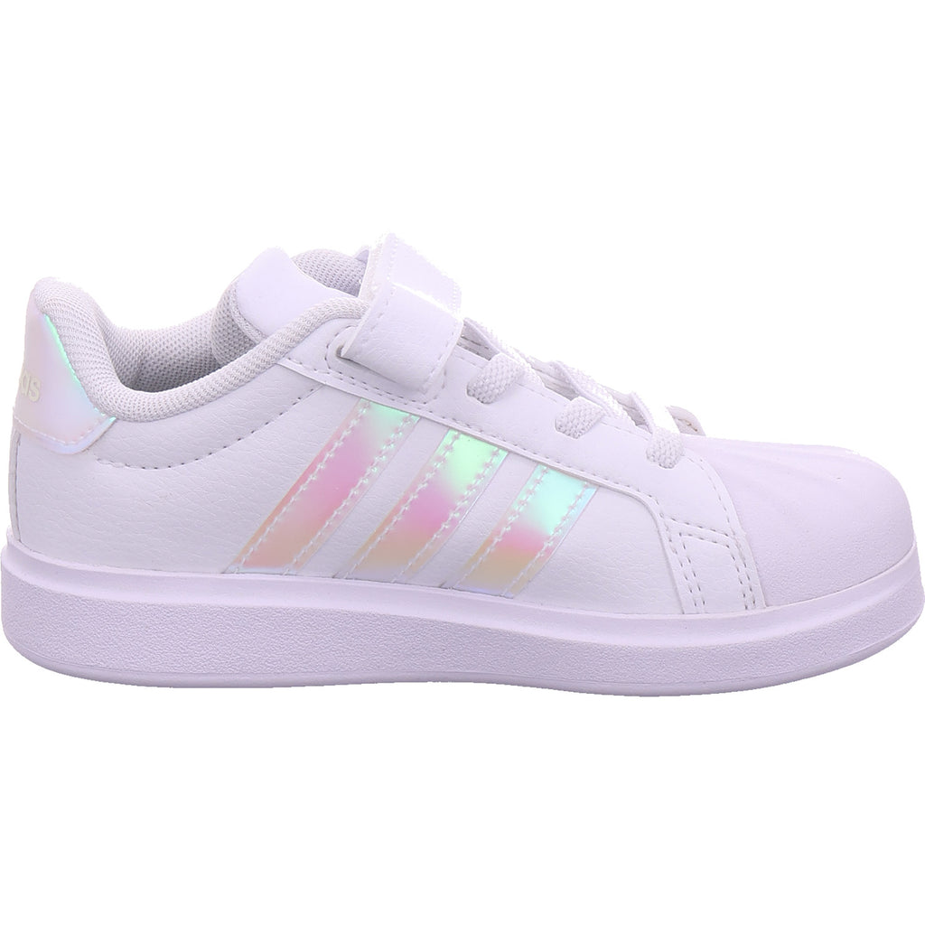 Adidas dívčí polobotky bílé barvy