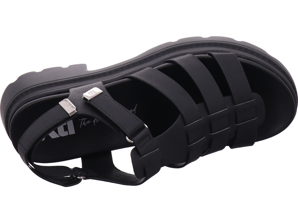 XTI Damen Sandalette  in schwarz