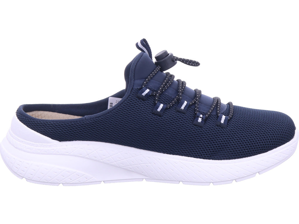 Rieker Damen Sabot Fsk Damen Halbschuhe in blau