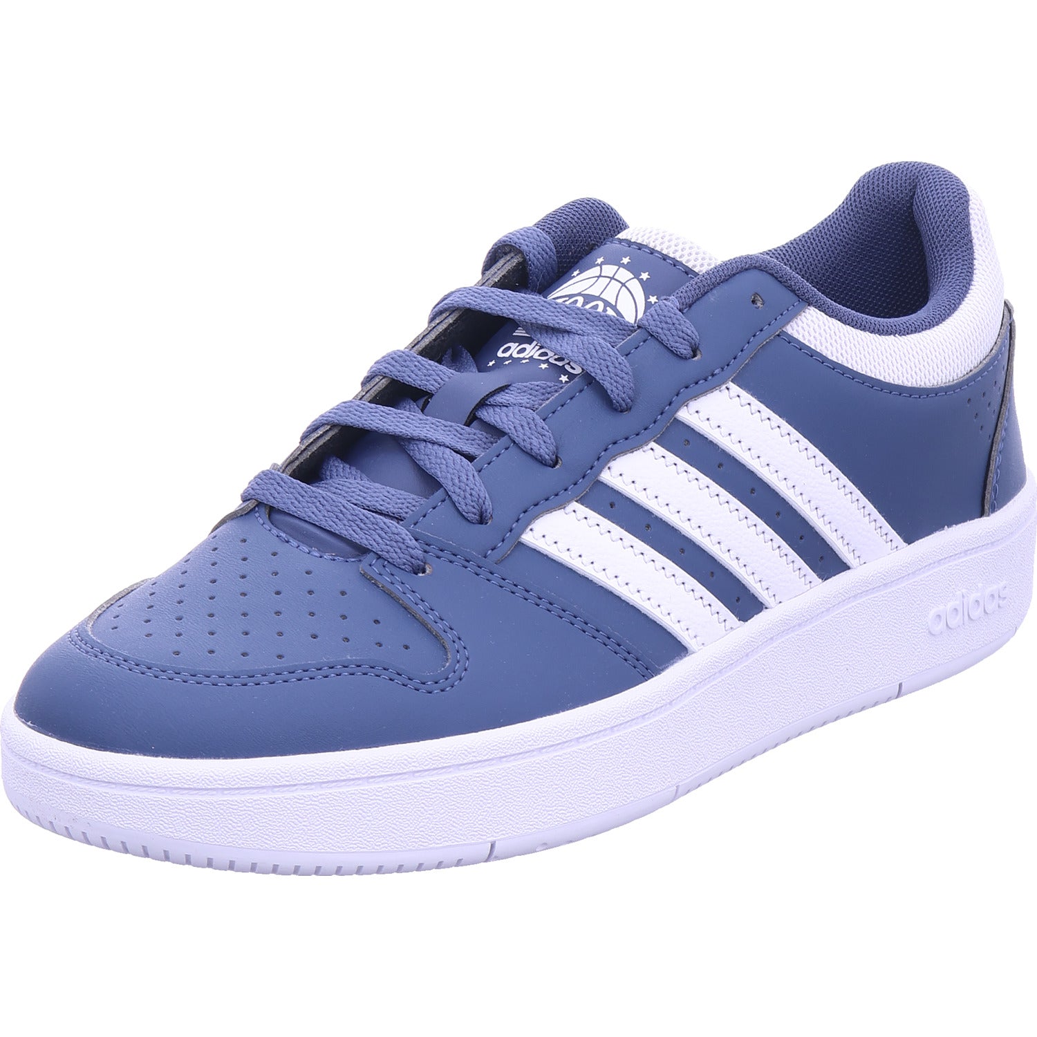 Adidas Women's Hoops Classic Sneakers in Blue