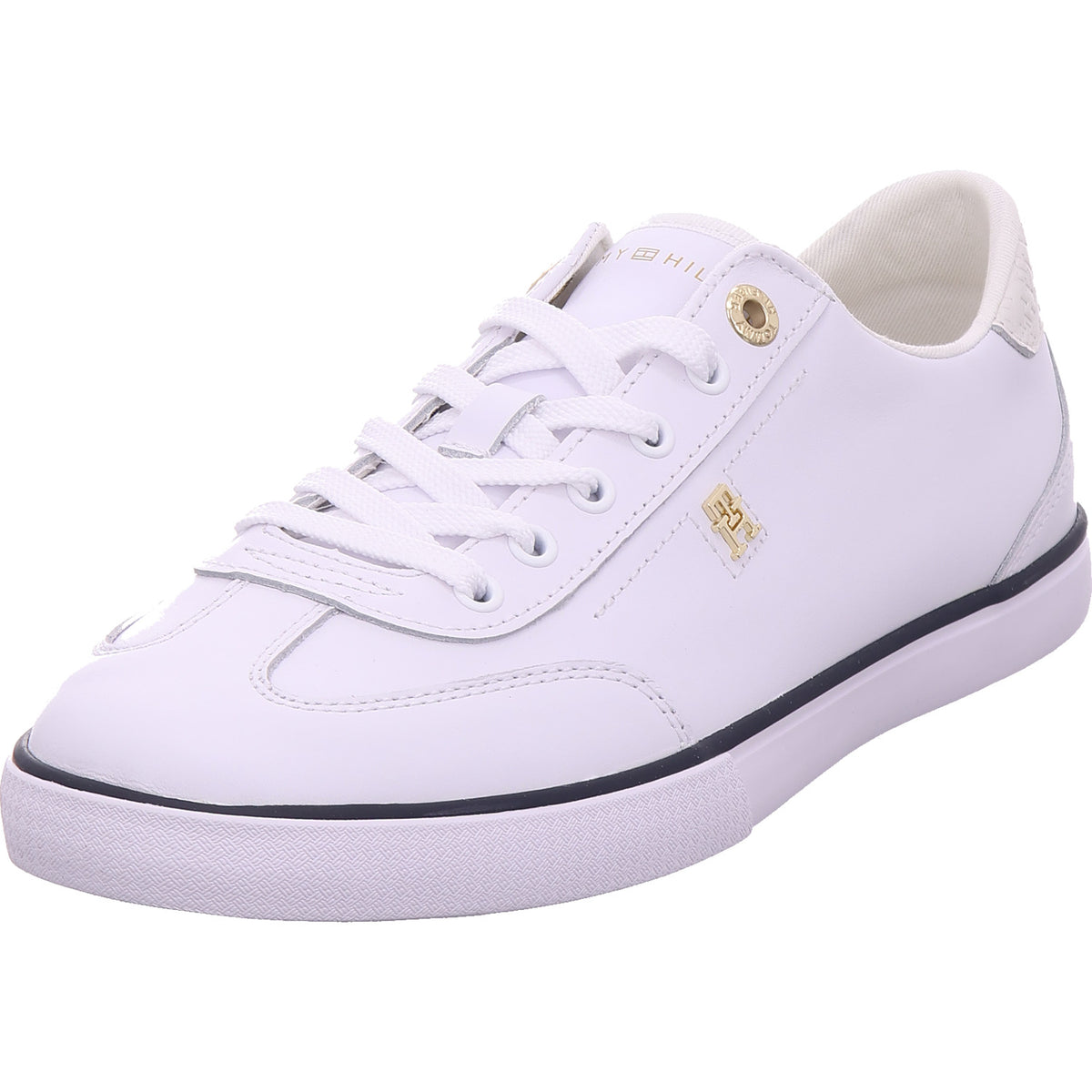 Tommy Hilfiger Women's Th Chic Low Profile Vulc Sneakers in White