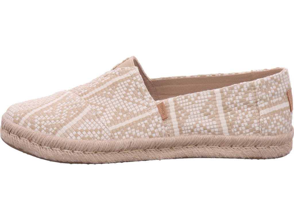 TOMS Dámské baleríny Alpargata Rope 2.0 v béžové barvě