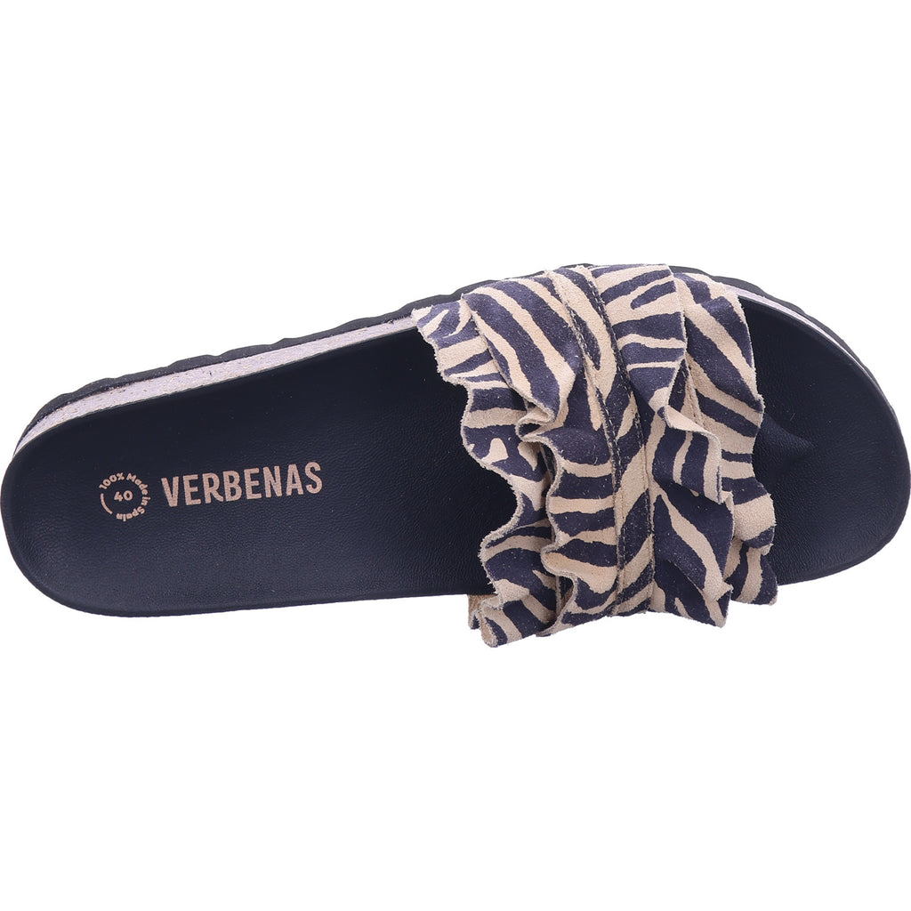 Verbenas Damen Pantolette  in schwarz