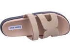 Dámské pantofle Steve Madden Missile Taupe v béžové barvě