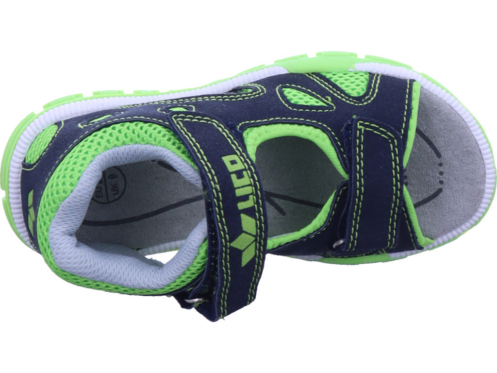 Lico Jungen Sandalette  in blau