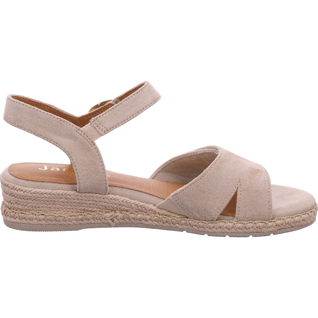 Jana Damen Sandale  in beige