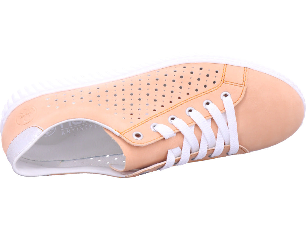 Rieker Damen Sneaker Fsk Damen Halbschuhe in orange