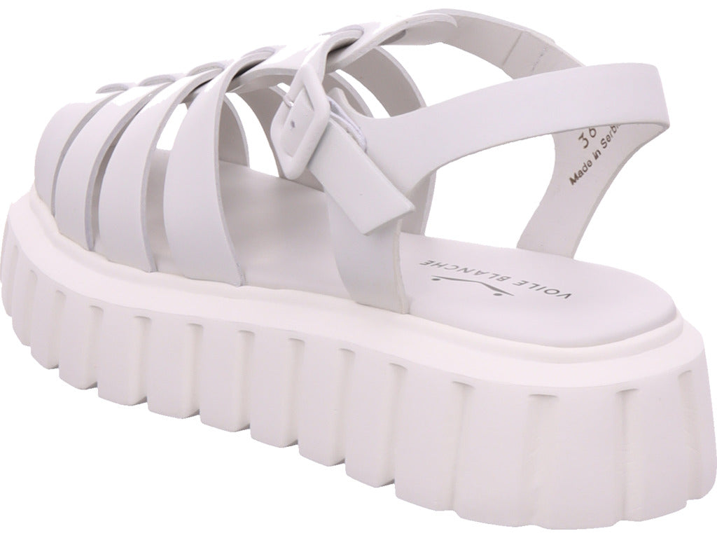 Voile Blanche Damen Sandalette  in weiß