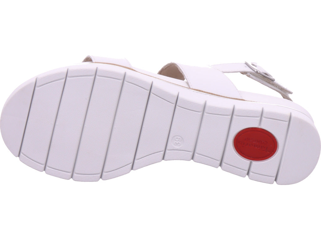 Tamaris Comfort Women's Sandal in White