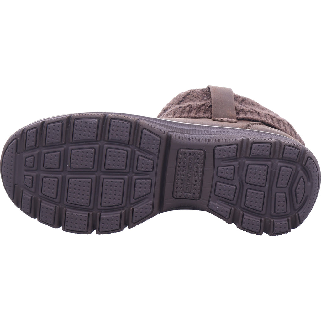 SKECHERS Damen Stiefelette Easy Going in braun